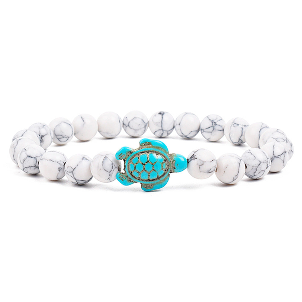 The White Howlite Bracelet