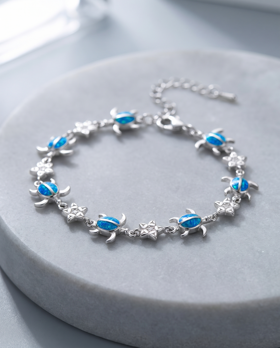 Playa Hermosa Bracelet on grey stone