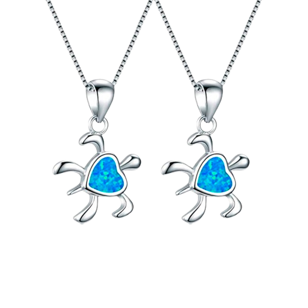 The Sea Turtle Heart Necklace®