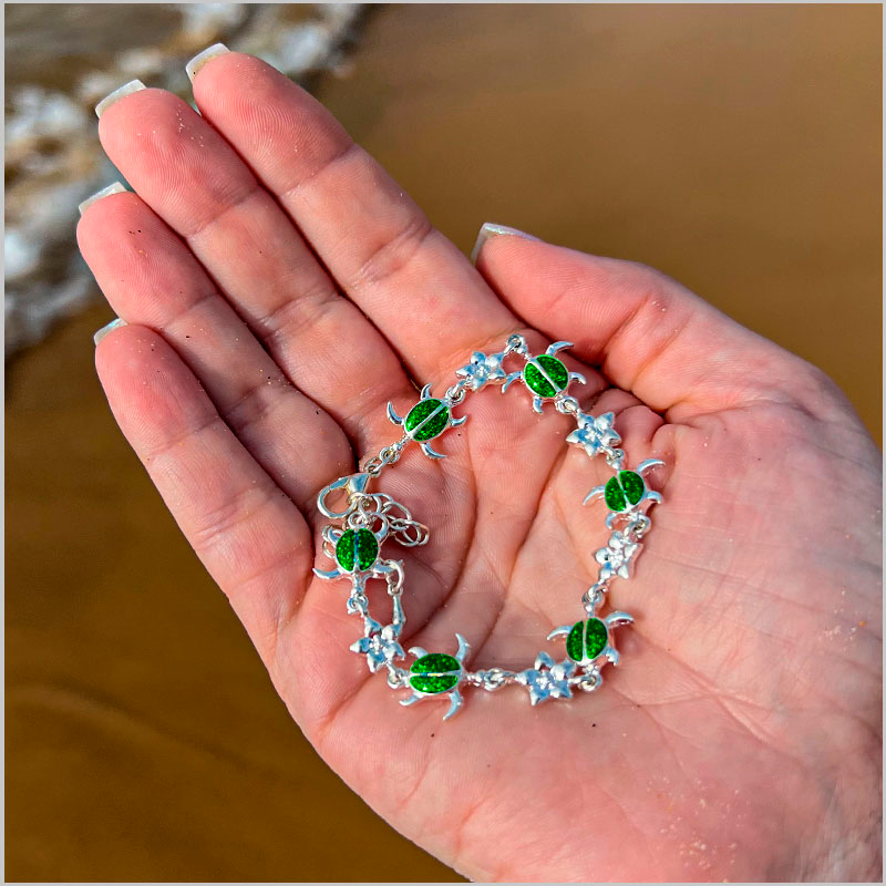 Playa Hermosa Bracelet Green
